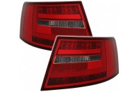 диодные задние фонари AUDI A6 C6 красные