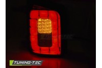 LED фонари задние Volkswagen T6 красно-тонированные