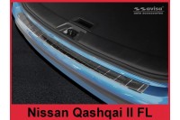 Защитная накладка порога багажника Nissan Qashqai 2014-...