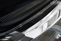 Накладка на бампер с загибом Audi Q7 2015