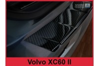 защитная накладка на бампер Volvo XC60 2 Carbon 