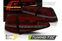 Фонари светодиодные задние VW Golf VII GTI стиль RED SMOKE 