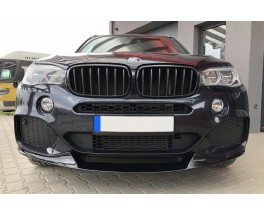 Накладка на передний бампер BMW X5 F15 М-пакет Performance стиль 