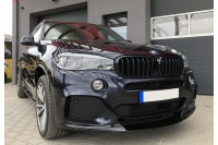 Накладка на передний бампер BMW X5 F15 М-пакет Performance стиль 