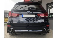 Накладка заднего бампера BMW X5 F15 M-pakiet в стиле M-performance