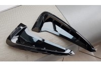 Вставки в крылья (жабры) BMW X6 F16 / X5 F15 черные
