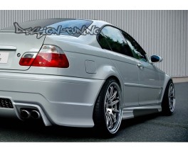 Накладки на пороги BMW E46