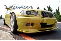 Накладка на передний бампер (губа) BMW E46