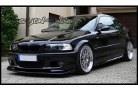 Накладка на передний бампер (губа) BMW E46