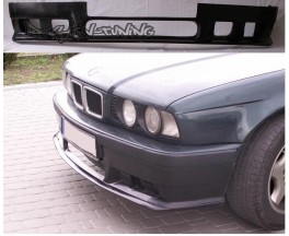 Накладка на передний бампер (губа) BMW E34