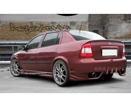 Бампер задний Opel Astra G