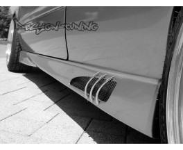 Накладки на пороги Peugeot 406