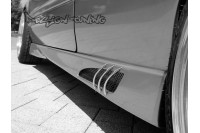 Накладки на пороги Peugeot 406